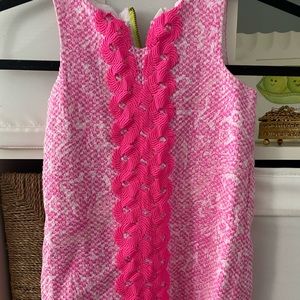 Girls Lilly Pulitzer shift dress - pink